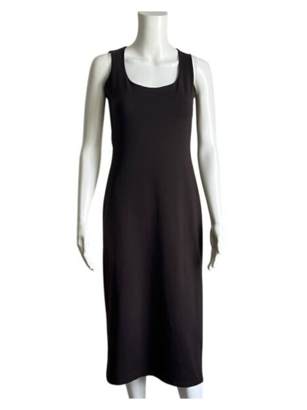 Susana Monaco Sleeveless Midi Dress in Brown - S